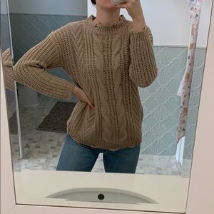 Beige/tan sweater